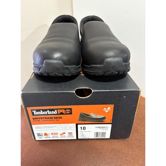 Timberland DRIVETRAIN SD35 Women's 10 Slip on Safety Shoe Anti-fatigue Oil Slip - Picture 7 of 10